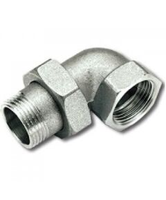 Купить Сгон угловой 3/4" ВН (никель) (1500244 / 1565n000505) по цене 1099 руб., в Санкт-Петебруге в интернет магазине 100-Систем, а также дургие товары  из раздела Сгоны и полусгоны и Никелированные фитинги