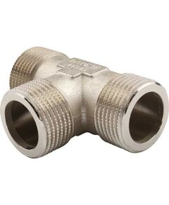 Купить Тройник 3/4" ННН (никель) (1500334 / 1572n050505) по цене 587 руб., в Санкт-Петебруге в интернет магазине 100-Систем, а также дургие товары  из раздела Тройники и Никелированные фитинги
