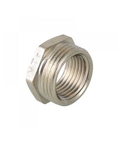 Купить Футорка 3/4"х1/2" нар.-вн. (vtr.581.n.0504) по цене 95 руб., в Санкт-Петебруге в интернет магазине 100-Систем, а также дургие товары VALTEC из раздела Футорки и Никелированные фитинги