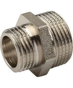Купить Ниппель переходной 1/2"*1" (никель) (1500205 / 1552n000604) по цене 407 руб., в Санкт-Петебруге в интернет магазине 100-Систем, а также дургие товары  из раздела Ниппели и Никелированные фитинги
