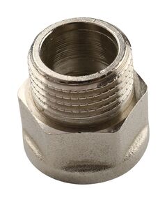 Купить Переход 1/2"Н*1/2"В (никель) (1500477) по цене 203 руб., в Санкт-Петебруге в интернет магазине 100-Систем, а также дургие товары  из раздела Переходники и Никелированные фитинги