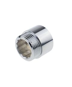 Купить Удлинитель 3/4"*15 мм. "ТМ" (хром) (1500317 / 1530c0515) по цене 420 руб., в Санкт-Петебруге в интернет магазине 100-Систем, а также дургие товары  из раздела Удлинители и Хромированные фитинги