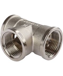 Купить Тройник 3/4" (никель) (1500096 / 1570n050505) по цене 534 руб., в Санкт-Петебруге в интернет магазине 100-Систем, а также дургие товары  из раздела Тройники и Никелированные фитинги