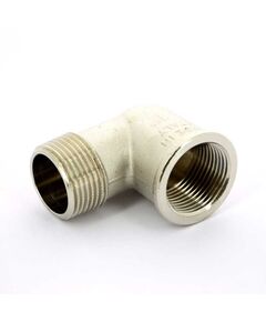 Купить Угольник 1/2" ВН (никель) (1500057 / 1561n000404) по цене 353 руб., в Санкт-Петебруге в интернет магазине 100-Систем, а также дургие товары  из раздела Углы и Никелированные фитинги