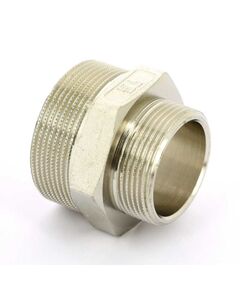 Купить Ниппель переходной 1 1/2"*2" (никель) (1500228 / 1552n) по цене 2657 руб., в Санкт-Петебруге в интернет магазине 100-Систем, а также дургие товары  из раздела Ниппели и Никелированные фитинги