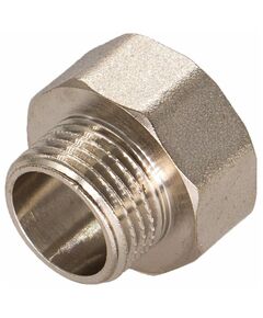 Купить Переход 1/2"Н*3/4"В (никель) (1500127 / 1551n000405) по цене 272 руб., в Санкт-Петебруге в интернет магазине 100-Систем, а также дургие товары  из раздела Переходники и Никелированные фитинги