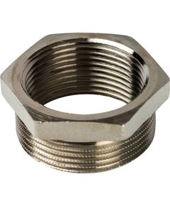 Купить SFT-0029-001141 STOUT Футорка никелированная 1"1/4X1" (SFT-0029-001141) по цене 399 руб., в Санкт-Петебруге в интернет магазине 100-Систем, а также дургие товары STOUT из раздела Футорки и Никелированные фитинги