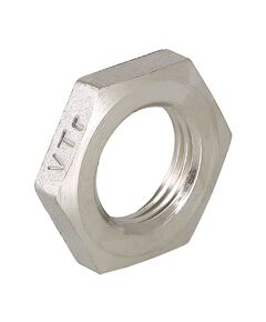 Купить Контргайка ГОСТ 1/2" (vtr.656.n.0004) по цене 92 руб., в Санкт-Петебруге в интернет магазине 100-Систем, а также дургие товары VALTEC из раздела Контргайки и Никелированные фитинги