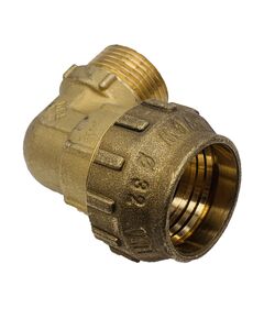Купить Соединение угловое 20*1/2"Н (для п/э трубы) (3400047 / 3464g002004cr) по цене 656 руб., в Санкт-Петебруге в интернет магазине 100-Систем, а также дургие товары  из раздела Фитинги компрессионные латунные 20 и Компрессионные латунные фитинги