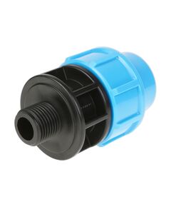 Купить Муфта ПНД переходная с наружной резьбой 25 х 1/2" (30 шт. в уп.) (9121) по цене 77 руб., в Санкт-Петебруге в интернет магазине 100-Систем, а также дургие товары ДЖИЛЕКС из раздела Фитинги компрессионные пластиковые 25 и Компрессионные пластиковые трубы и фитинги