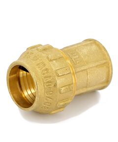 Купить Соединение прямое 32*1"В (для п/э трубы) (3400005 / 3462g003206cr) по цене 982 руб., в Санкт-Петебруге в интернет магазине 100-Систем, а также дургие товары  из раздела Фитинги компрессионные латунные 32 и Компрессионные латунные фитинги
