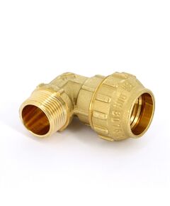 Купить Соединение угловое 25*3/4"Н (для п/э трубы) (3400032 / 3464g002505cr) по цене 948 руб., в Санкт-Петебруге в интернет магазине 100-Систем, а также дургие товары  из раздела Фитинги компрессионные латунные 25 и Компрессионные латунные фитинги