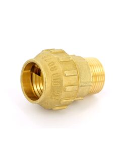 Купить Соединение прямое 32*1"Н (для п/э трубы) (3400001 / 3460g003206cr) по цене 812 руб., в Санкт-Петебруге в интернет магазине 100-Систем, а также дургие товары  из раздела Фитинги компрессионные латунные 32 и Компрессионные латунные фитинги