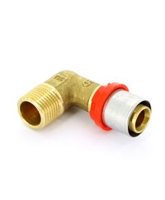 Купить Соединение угловое 16*1/2"Н SN (пресс) (1650509 / 1654SN) по цене 551 руб., в Санкт-Петебруге в интернет магазине 100-Систем, а также дургие товары  из раздела Пресс Tiemme 16 и Пресс