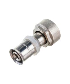Купить Соединение прямое 16*1/2" с накидной гайкой SN (пресс) (1650735 / 1665SN) по цене 389 руб., в Санкт-Петебруге в интернет магазине 100-Систем, а также дургие товары  из раздела Пресс Tiemme 16 и Пресс