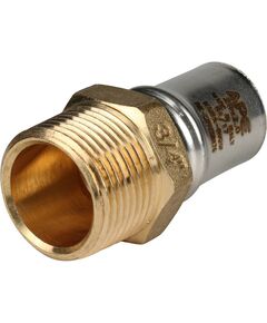 Купить SFP-0001-003420 STOUT Переходник с н/р 20xR 3/4" для металлопластиковых труб прессовой (sfp-0001-003420) по цене 527 руб., в Санкт-Петебруге в интернет магазине 100-Систем, а также дургие товары STOUT из раздела Пресс Stout 20 и Пресс