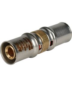 Купить SFP-0003-001616 STOUT Муфта 16х16 для металлопластиковых труб прессовой (sfp-0003-001616) по цене 531 руб., в Санкт-Петебруге в интернет магазине 100-Систем, а также дургие товары STOUT из раздела Пресс Stout 16 и Пресс