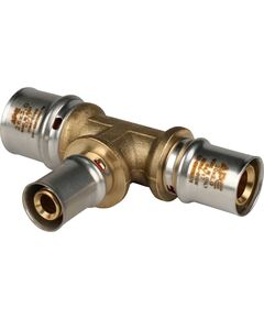 Купить SFP-0005-261620 STOUT Тройник переходной 26х16х20 для металлопластиковых труб прессовой (sfp-0005-261620) по цене 1483 руб., в Санкт-Петебруге в интернет магазине 100-Систем, а также дургие товары STOUT из раздела Пресс Stout 26 и Пресс