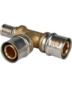 Купить SFP-0005-262616 STOUT Тройник переходной 26х26х16 для металлопластиковых труб прессовой (sfp-0005-262616) по цене 1508 руб., в Санкт-Петебруге в интернет магазине 100-Систем, а также дургие товары STOUT из раздела Пресс Stout 26 и Пресс