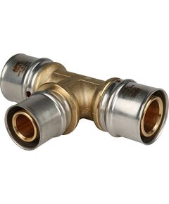 Купить SFP-0005-322632 STOUT Тройник переходной 32х26х32 для металлопластиковых труб прессовой (sfp-0005-322632) по цене 2591 руб., в Санкт-Петебруге в интернет магазине 100-Систем, а также дургие товары STOUT из раздела Пресс Stout 32 и Пресс