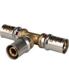 Купить SFP-0006-161616 STOUT Тройник 16х16х16 для металлопластиковых труб прессовой (sfp-0006-161616) по цене 730 руб., в Санкт-Петебруге в интернет магазине 100-Систем, а также дургие товары STOUT из раздела Пресс Stout 16 и Пресс