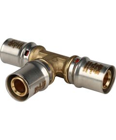 Купить SFP-0006-202020 STOUT Тройник 20х20х20 для металлопластиковых труб прессовой (SFP-0006-202020) по цене 1067 руб., в Санкт-Петебруге в интернет магазине 100-Систем, а также дургие товары STOUT из раздела Пресс Stout 20 и Пресс