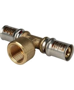 Купить SFP-0007-001216 STOUT Тройник с в/р 16х1/2"х16 для металлопластиковых труб прессовой (sfp-0007-001216) по цене 927 руб., в Санкт-Петебруге в интернет магазине 100-Систем, а также дургие товары STOUT из раздела Пресс Stout 16 и Пресс