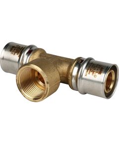 Купить SFP-0007-003426 STOUT Тройник с в/р 26х3/4"х26 для металлопластиковых труб прессовой (sfp-0007-003426) по цене 1542 руб., в Санкт-Петебруге в интернет магазине 100-Систем, а также дургие товары STOUT из раздела Пресс Stout 26 и Пресс
