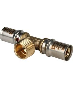 Купить SFP-0008-161216 STOUT Тройник с н/р 16х1/2"х16 для металлопластиковых труб прессовой (sfp-0008-161216) по цене 927 руб., в Санкт-Петебруге в интернет магазине 100-Систем, а также дургие товары STOUT из раздела Пресс Stout 16 и Пресс