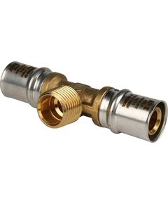 Купить SFP-0008-201220 STOUT Тройник с н/р 20х1/2"х20 для металлопластиковых труб прессовой (SFP-0008-201220) по цене 1093 руб., в Санкт-Петебруге в интернет магазине 100-Систем, а также дургие товары STOUT из раздела Пресс Stout 20 и Пресс