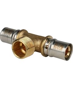 Купить SFP-0008-203420 STOUT Тройник с н/р 20х3/4"х20 для металлопластиковых труб прессовой (SFP-0008-203420) по цене 1257 руб., в Санкт-Петебруге в интернет магазине 100-Систем, а также дургие товары STOUT из раздела Пресс Stout 20 и Пресс