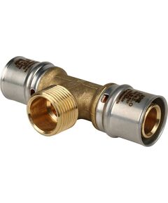 Купить SFP-0008-263426 STOUT Тройник с н/р 26х3/4"х26 для металлопластиковых труб прессовой (SFP-0008-263426) по цене 1542 руб., в Санкт-Петебруге в интернет магазине 100-Систем, а также дургие товары STOUT из раздела Пресс Stout 26 и Пресс