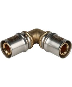 Купить SFP-0009-002020 STOUT Угольник  90° 20х20 для металлопластиковых труб прессовой (sfp-0009-002020) по цене 765 руб., в Санкт-Петебруге в интернет магазине 100-Систем, а также дургие товары STOUT из раздела Пресс Stout 20 и Пресс
