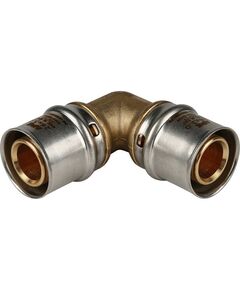 Купить SFP-0009-002626 STOUT Угольник  90° 26х26 для металлопластиковых труб прессовой (sfp-0009-002626) по цене 1154 руб., в Санкт-Петебруге в интернет магазине 100-Систем, а также дургие товары STOUT из раздела Пресс Stout 26 и Пресс