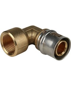 Купить SFP-0010-003426 STOUT Угольник с в/р 26xR 3/4" для металлопластиковых труб прессовой (sfp-0010-003426) по цене 1078 руб., в Санкт-Петебруге в интернет магазине 100-Систем, а также дургие товары STOUT из раздела Пресс Stout 26 и Пресс