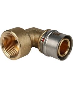 Купить SFP-0010-000132 STOUT Угольник с в/р 32xR 1" для металлопластиковых труб прессовой (sfp-0010-000132) по цене 1628 руб., в Санкт-Петебруге в интернет магазине 100-Систем, а также дургие товары STOUT из раздела Пресс Stout 32 и Пресс