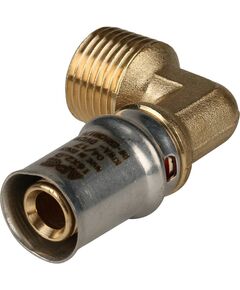 Купить SFP-0011-001216 STOUT Угольник с н/р 16xR 1/2" для металлопластиковых труб прессовой (sfp-0011-001216) по цене 436 руб., в Санкт-Петебруге в интернет магазине 100-Систем, а также дургие товары STOUT из раздела Пресс Stout 16 и Пресс