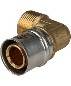 Купить SFP-0011-003426 STOUT Угольник с н/р 26xR 3/4" для металлопластиковых труб прессовой (sfp-0011-003426) по цене 1042 руб., в Санкт-Петебруге в интернет магазине 100-Систем, а также дургие товары STOUT из раздела Пресс Stout 26 и Пресс