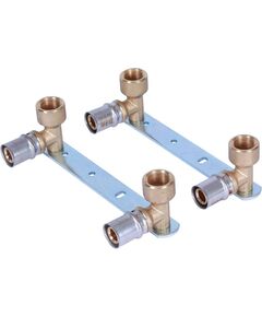 Купить SFP-0013-001220 STOUT Настенный комплект для смесителя 20xR 1/2" для металлопластиковых труб прессовой (SFP-0013-001220) по цене 1648 руб., в Санкт-Петебруге в интернет магазине 100-Систем, а также дургие товары STOUT из раздела Пресс Stout 20 и Пресс