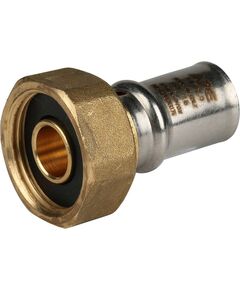 Купить SFP-0016-003416 STOUT Переходник с накидной гайкой 16xR 3/4" для металлопластиковых труб прессовой (SFP-0016-003416) по цене 763 руб., в Санкт-Петебруге в интернет магазине 100-Систем, а также дургие товары STOUT из раздела Пресс Stout 16 и Пресс