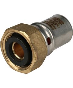 Купить SFP-0016-003420 STOUT Переходник с накидной гайкой 20xR 3/4" для металлопластиковых труб прессовой (sfp-0016-003420) по цене 786 руб., в Санкт-Петебруге в интернет магазине 100-Систем, а также дургие товары STOUT из раздела Пресс Stout 20 и Пресс