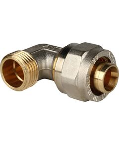 Купить SFS-0006-001220 STOUT Угольник с н/р 20xR 1/2" для металлопластиковых труб винтовой (SFS-0006-001220) по цене 585 руб., в Санкт-Петебруге в интернет магазине 100-Систем, а также дургие товары STOUT из раздела Обжим и Фитинги Stout