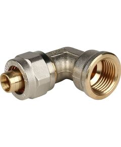 Купить SFS-0007-001216 STOUT Угольник с в/р 16xR 1/2" для металлопластиковых труб винтовой (SFS-0007-001216) по цене 483 руб., в Санкт-Петебруге в интернет магазине 100-Систем, а также дургие товары STOUT из раздела Обжим и Фитинги Stout