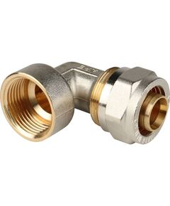 Купить SFS-0007-000126 STOUT Угольник с в/р 26xR 1" для металлопластиковых труб винтовой (sfs-0007-000126) по цене 1130 руб., в Санкт-Петебруге в интернет магазине 100-Систем, а также дургие товары STOUT из раздела Обжим и Фитинги Stout