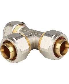Купить SFS-0009-000032 STOUT Тройник 32x32x32 для металлопластиковых труб винтовой (SFS-0009-000032) по цене 3801 руб., в Санкт-Петебруге в интернет магазине 100-Систем, а также дургие товары STOUT из раздела Обжим и Фитинги Stout