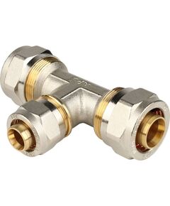 Купить SFS-0010-262026 STOUT Тройник переходной 26х20х26 для металлопластиковых труб винтовой (sfs-0010-262026) по цене 2188 руб., в Санкт-Петебруге в интернет магазине 100-Систем, а также дургие товары STOUT из раздела Обжим и Фитинги Stout