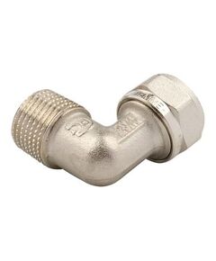 Купить Соединение угловое 16*1/2"Н (обжим) (1600013 / 1604n001604) по цене 467 руб., в Санкт-Петебруге в интернет магазине 100-Систем, а также дургие товары  из раздела Обжим Tiemme 16 и Обжим