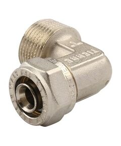 Купить Соединение угловое 16*3/4"Н (обжим) (1600066 / 1604N001605) по цене 585 руб., в Санкт-Петебруге в интернет магазине 100-Систем, а также дургие товары  из раздела Обжим Tiemme 16 и Обжим