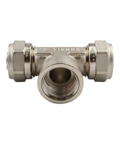 Купить Тройник 16*1/2"В*16 (обжим) (1600018 / 1609N160416) по цене 762 руб., в Санкт-Петебруге в интернет магазине 100-Систем, а также дургие товары  из раздела Обжим Tiemme 16 и Обжим