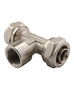 Купить Тройник 20*1/2"В*20 (обжим) (1600049 / 1609n200420) по цене 1003 руб., в Санкт-Петебруге в интернет магазине 100-Систем, а также дургие товары  из раздела Обжим Tiemme 20 и Обжим